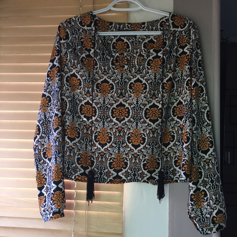 Anthropologie Paisley Blouse